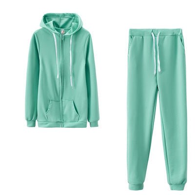 Women's Clothing Solid Color Hoodie Suit Sports - RICALOUX