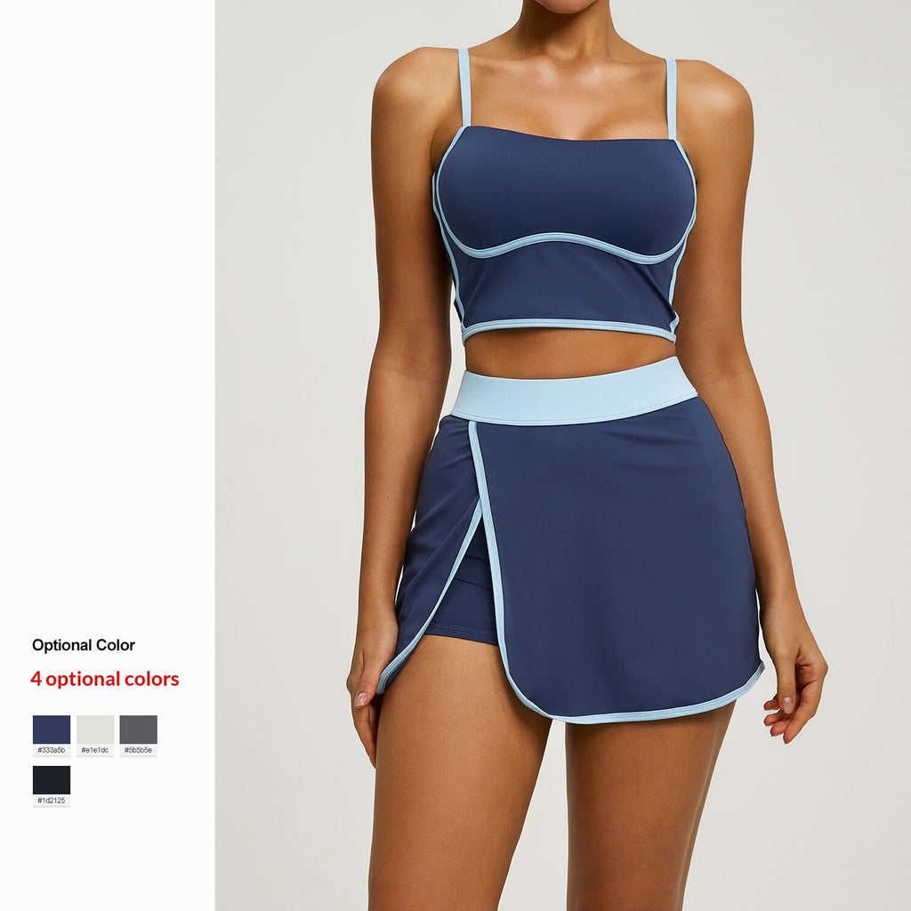 Summer Linear Sports Outfit, Anti-Chafing Activewear For Outdoor Running, Fitness And Yoga – Premium 4 | RICALOUX