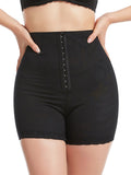 New High-Waist Postpartum Shaping Panties, Women's Lace Boyshort Shapewear With Buckle Closure, Tummy Control, Hip Lifting & Waist Slimming Base Layer Shorts – Premium 4 | RICALOUX