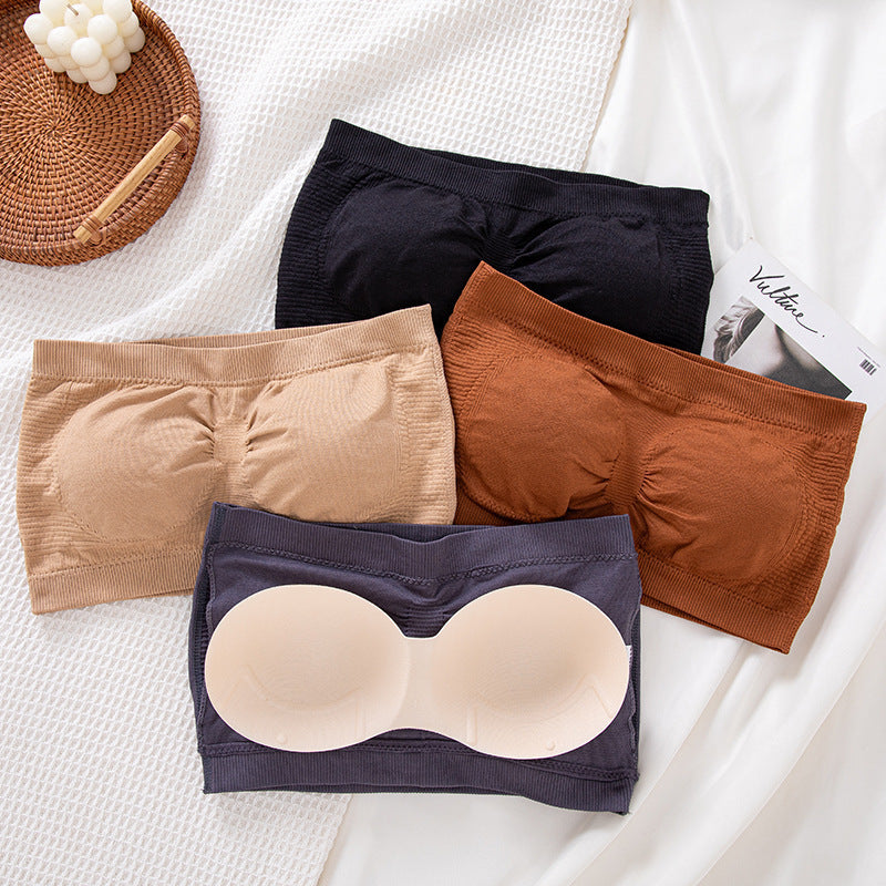 Womens Comfortable Strapless Wireless Bra – Premium 0 | RICALOUX