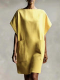New Womens Loose-fitting Fashionable Casual Dress by Ricaloux