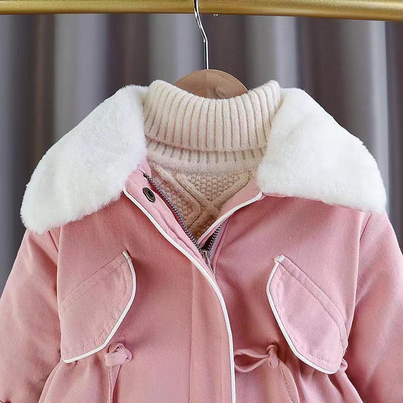 Baby Girl Winter Clothes Cotton-padded Coat Jacket - RICALOUX