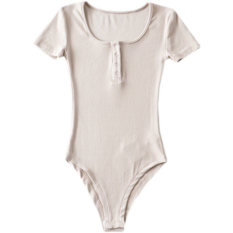 New Summer Short-sleeve T-shirt Innerwear Bodysuit – Premium 0 | RICALOUX