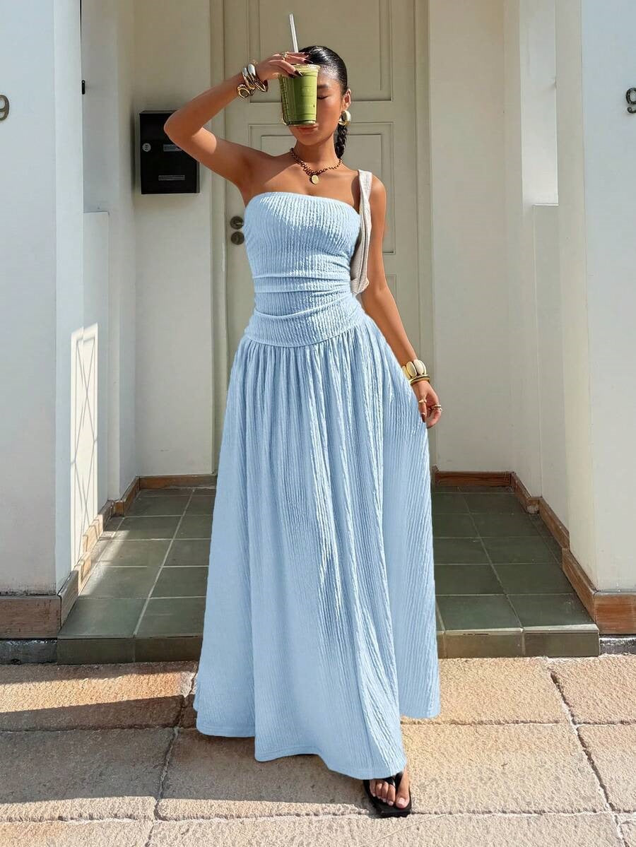 Women's Elegant Figure-hugging Strapless Dress – Premium 0 | RICALOUX