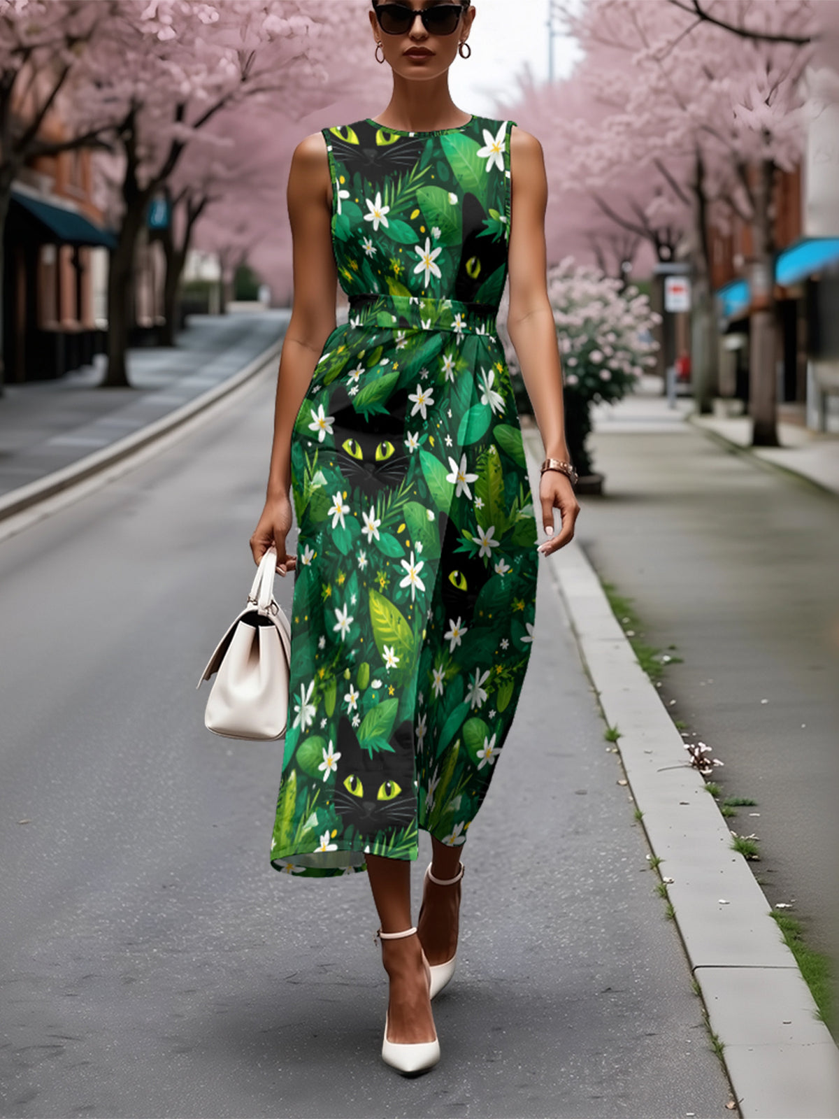 Elegant Sleeveless Casual Dress For Ladies – Premium 0 | RICALOUX