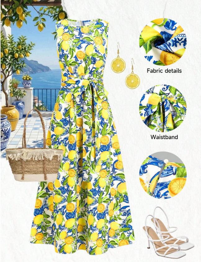 Bohemian Romantic Floral Resort Style French Inspired New Dress – Premium 0 | RICALOUX