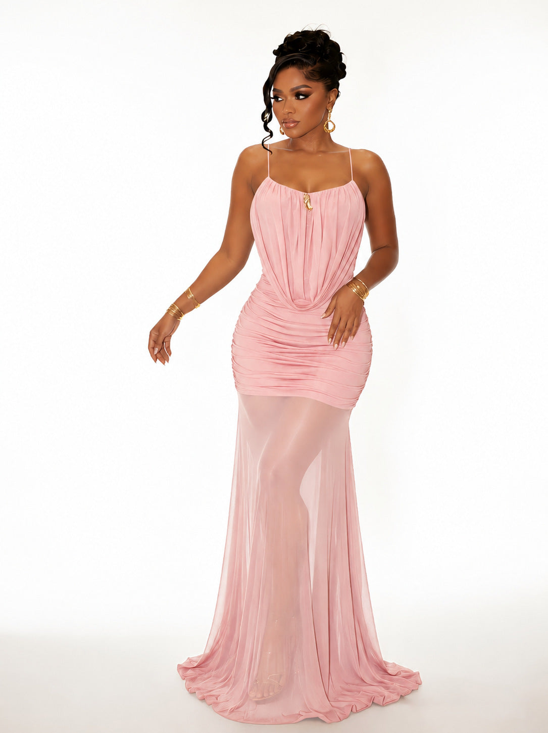 Strap-style Sexy Figure-flattering Sleeveless Dress by Ricaloux