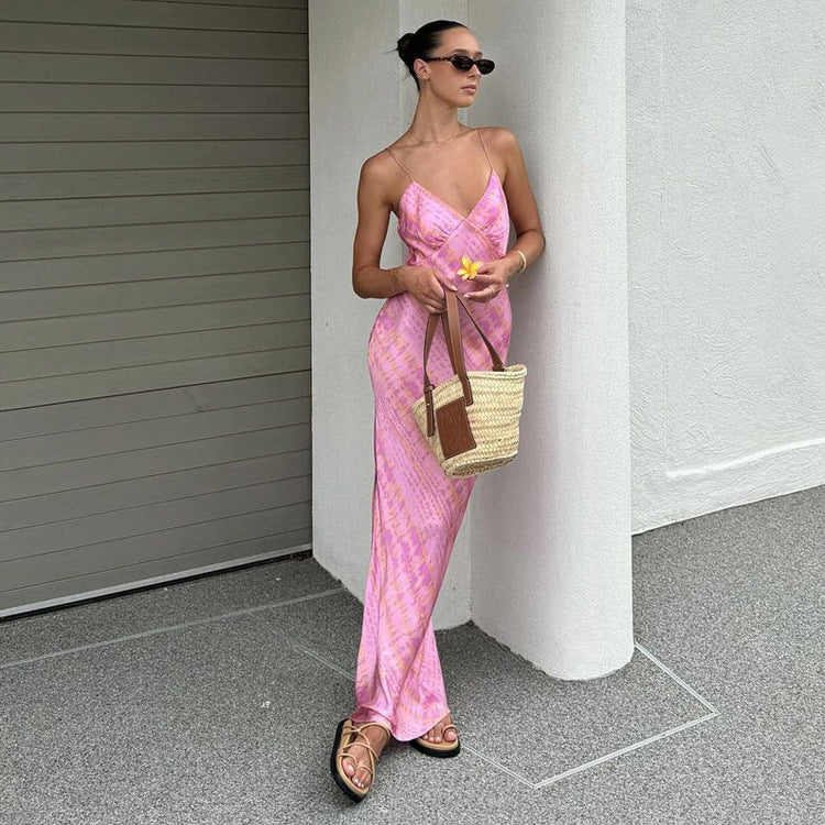 Side-slit Back-revealing Bodycon Maxi Skirt by Ricaloux