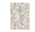 Boho Canvas Abstract Lines Home Decor - RICALOUX