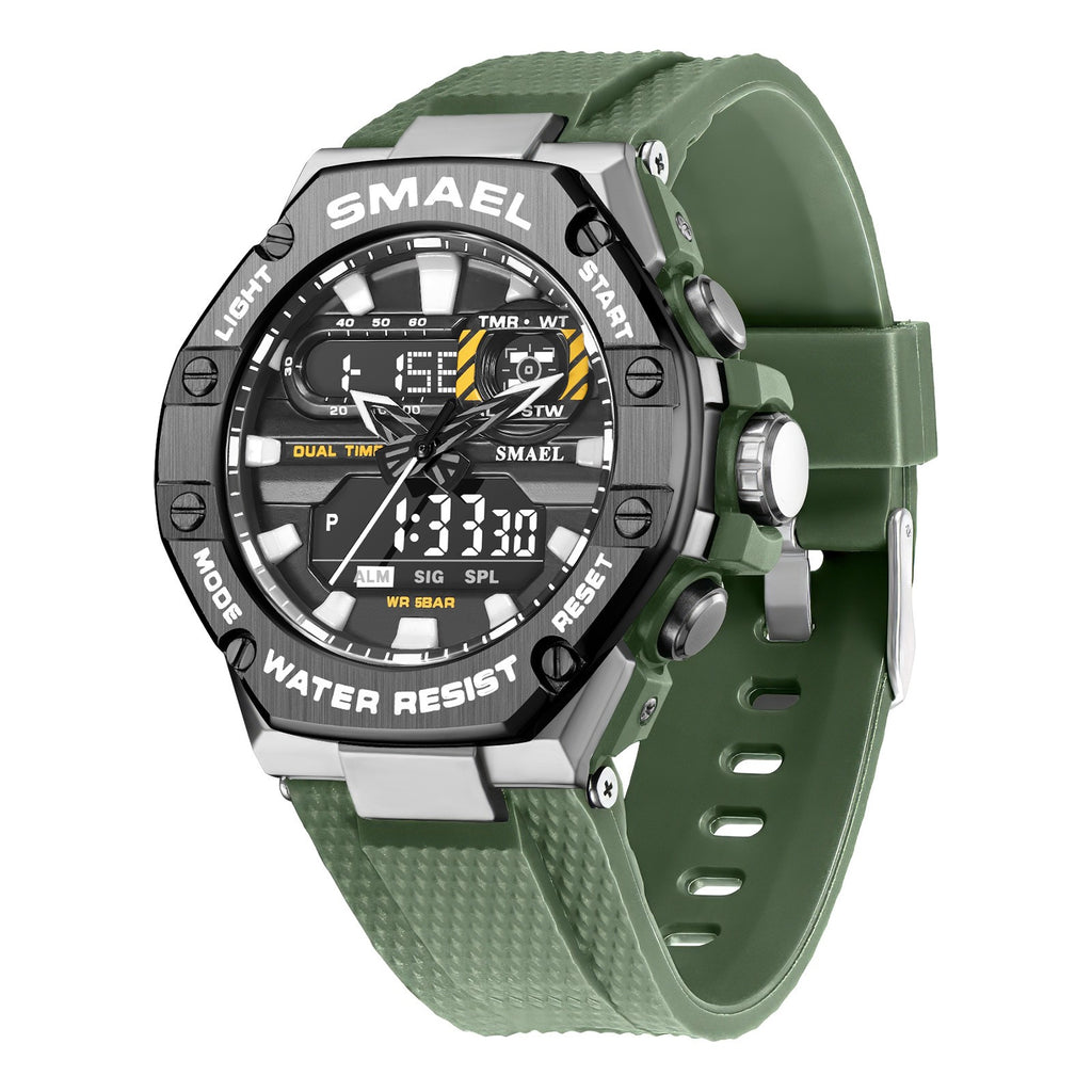 Digital Alloy Electronic Watch Men by Ricaloux
