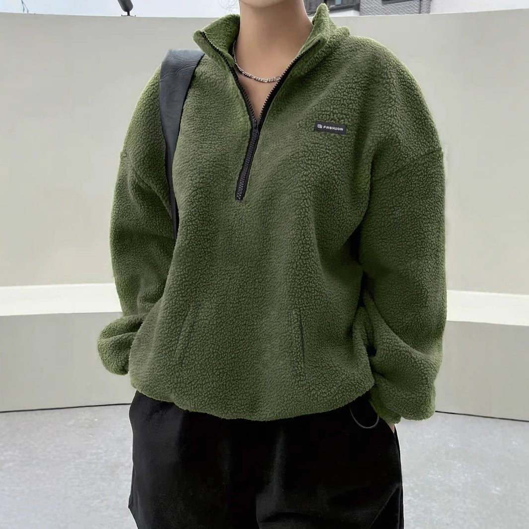 Winter Sweater Fleece-lined Women's Sports Jacket - RICALOUX