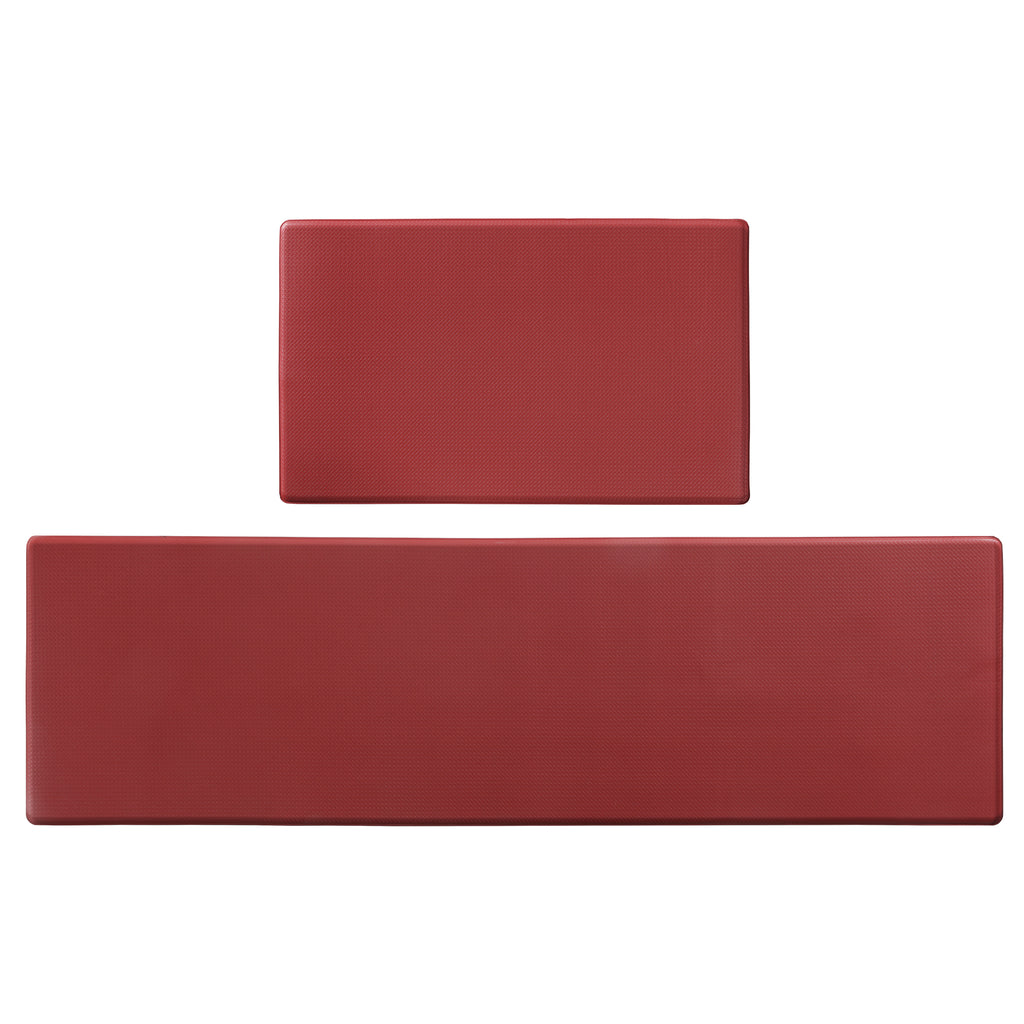 Kitchen Floor Mat Two-piece Set Of Non-slip, Waterproof And Easy To Scrub For Home, Kitchen - RICALOUX