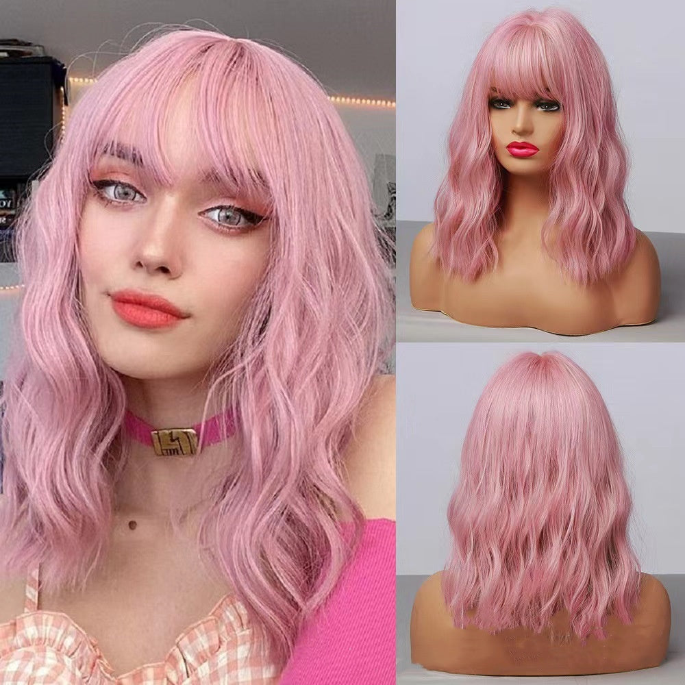 Cosplay Wig Female Curly Hair Chemical Fiber Wig – Premium 0 | RICALOUX