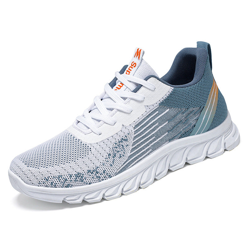 Men Sneakers Fashion Wavy Bottom Shoes Sport Running Walking Shoes by Ricaloux