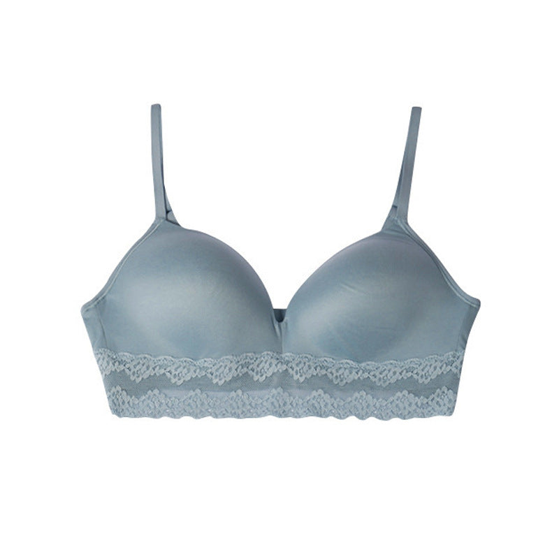 Lace Smooth-surface Bra French Style Wireless – Premium 0 | RICALOUX