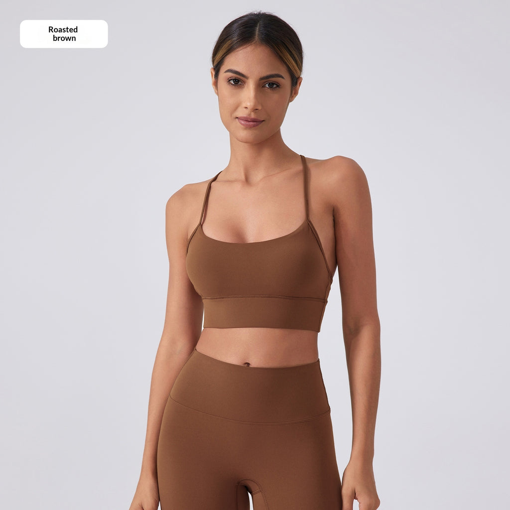 Nude-Feel Y-Back Sexy Back Yoga Bra – Premium 0 | RICALOUX
