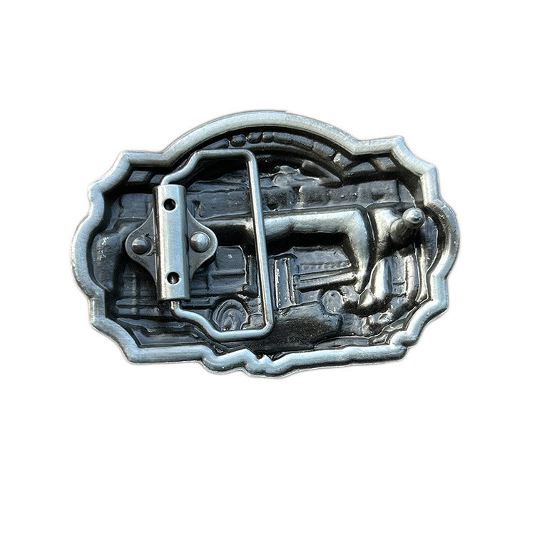 Zinc Alloy Fire Truck Aerial Ladder Belt Buckle – Premium 0 | RICALOUX