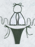 Womens Multi Color Two Bikini Set by Ricaloux