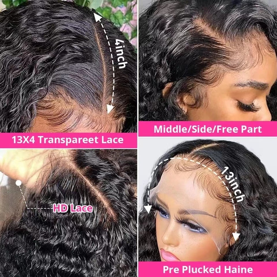 Lace Wig Headgear Female Long Curly Hair – Premium 0 | RICALOUX