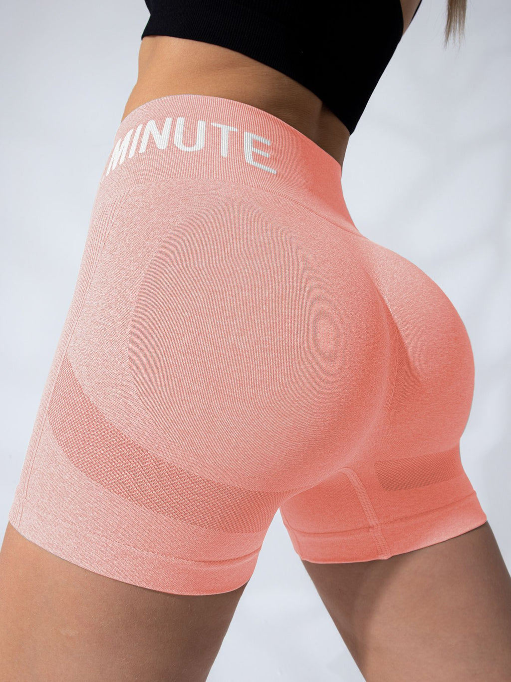 Women's Summer 3-Inch High-Waisted Butt-Lifting Yoga Shorts, Seamless Bare-Skin Feel Quick-Dry Tight Fitness & Running Shorts by Ricaloux