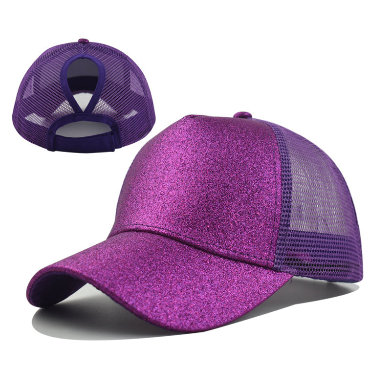 Women's Netting Breathable, Allowing Hair To Be Exposed. Fashionable And Simple Style Baseball Cap. Suitable For Sisters To Go Out And Do Outdoor Activities. by Ricaloux