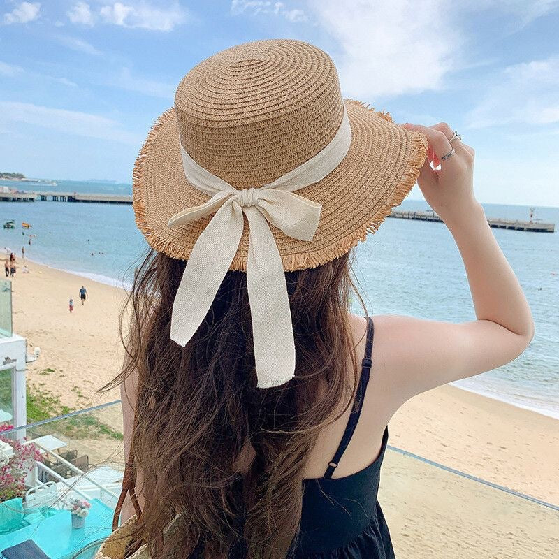 Beach Vacation Sun-protective Hat by Ricaloux