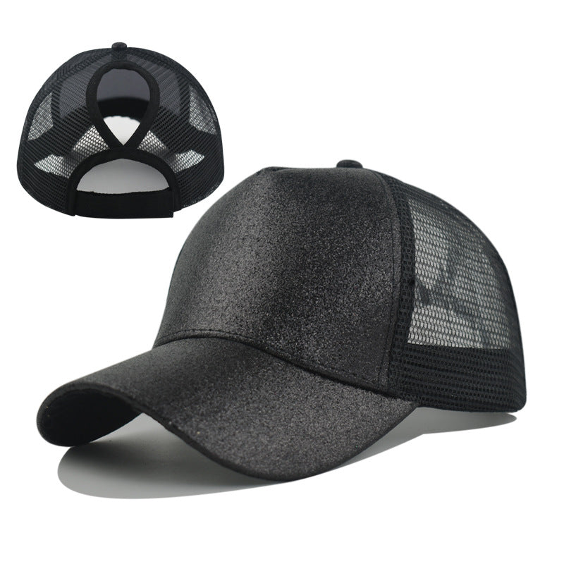Women's Netting Breathable, Allowing Hair To Be Exposed. Fashionable And Simple Style Baseball Cap. Suitable For Sisters To Go Out And Do Outdoor Activities. by Ricaloux