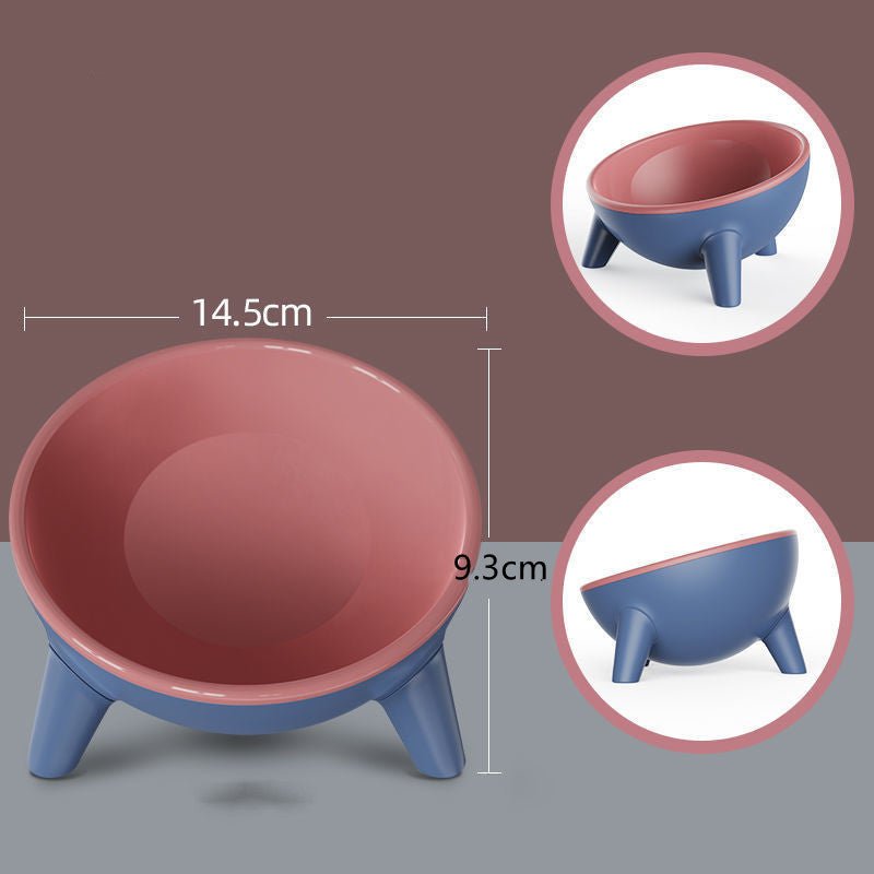 Cat Dog Bowl With Stand Pet Feeding Food Bowls Dogs Bunny Rabbit Nordic Color Feeder Product Supplies Pet Accessories - RICALOUX