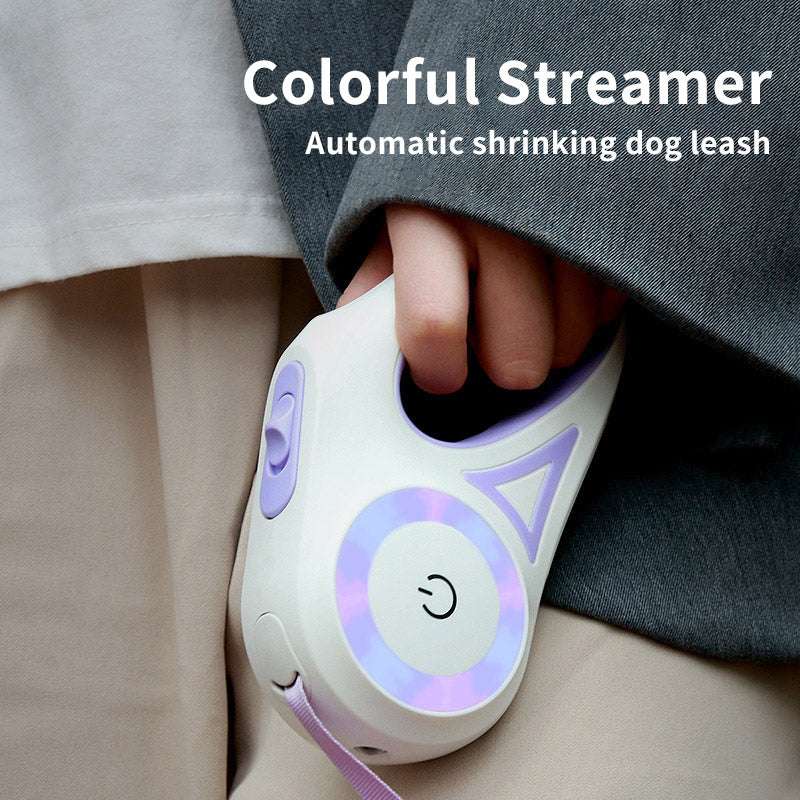 Dog Leash Retractable Leash And Dog Collar Spotlight Automatic Pet Dog Cat Traction Rope For Small Medium Dogs Pet Product by Ricaloux