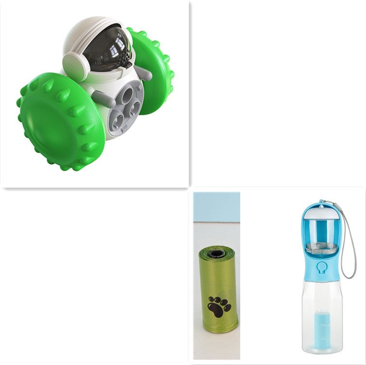 Cat And Dog Toys Slow Food Interactive Balance Car Multifunctional Fun Development Smart Pet Feeding Dog Toy Car Pets Products - RICALOUX