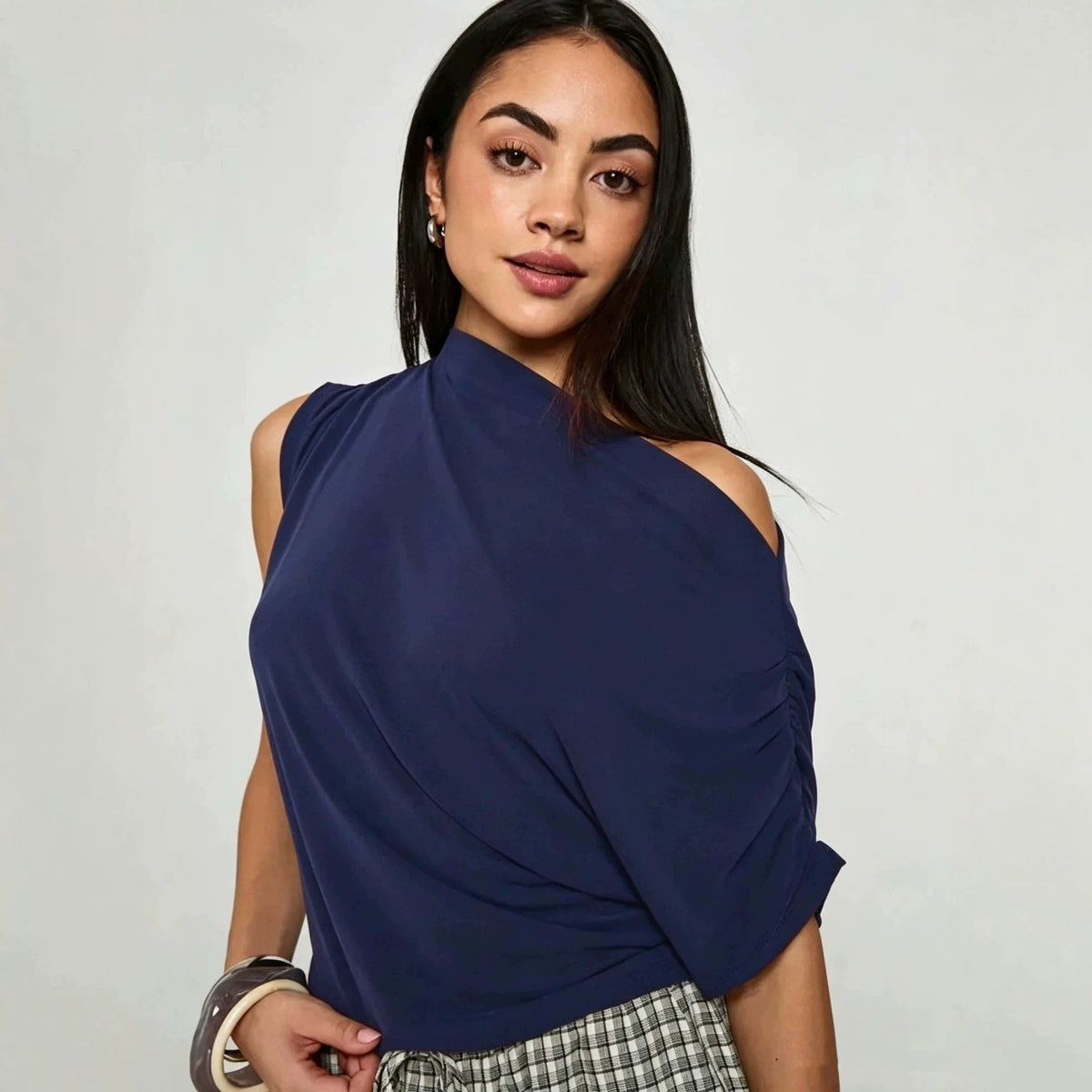 Summer Laid-back Off-shoulder Sleeveless Top by Ricaloux