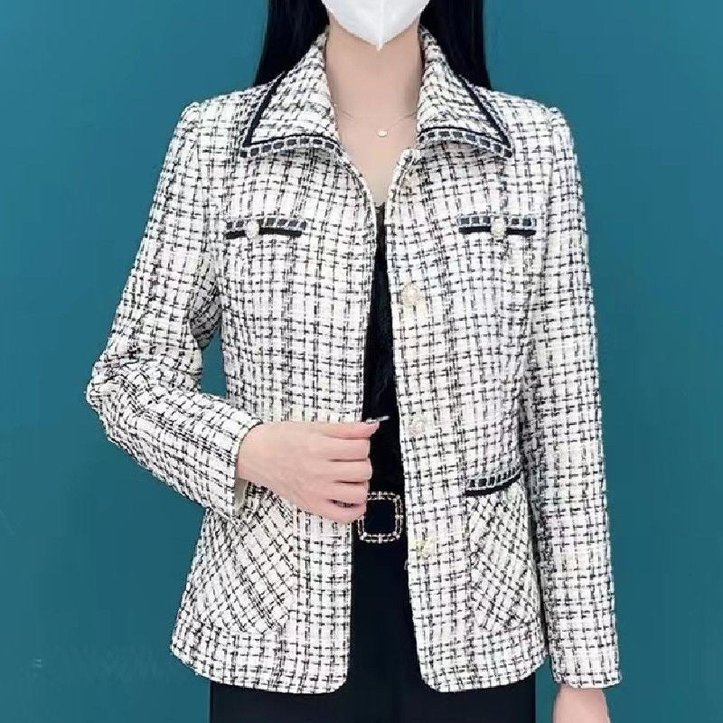 High-end All-match Temperament Western Style Oversized Short Women's Coat - RICALOUX