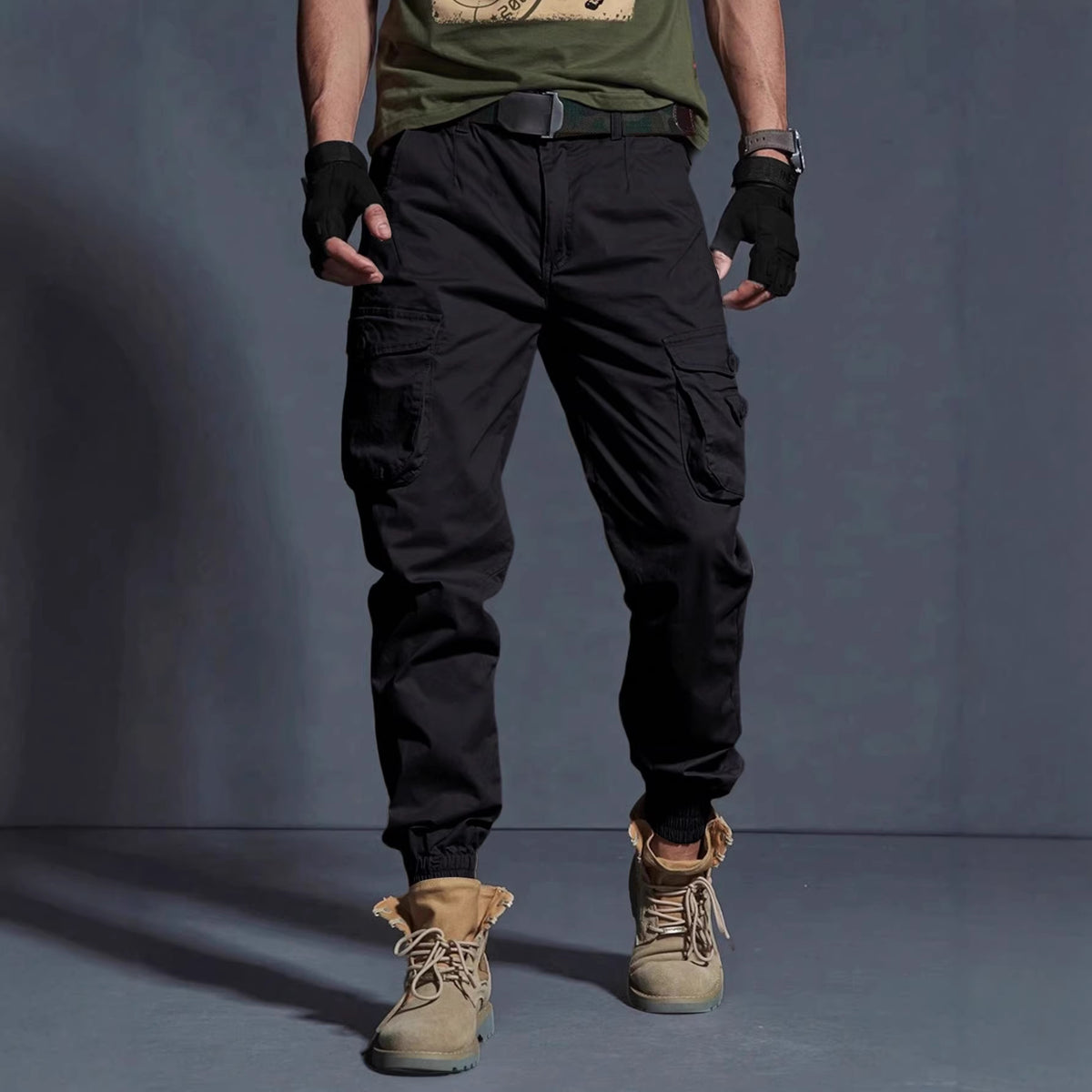 Mens American-style Multi-pocket Outdoor Sports Casual Pants – Premium 0 | RICALOUX