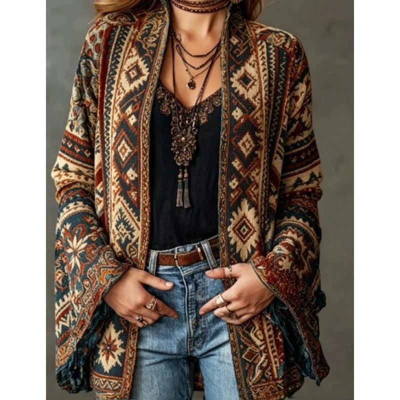 Elegant Artistic And Vintage Womens Coat by Ricaloux