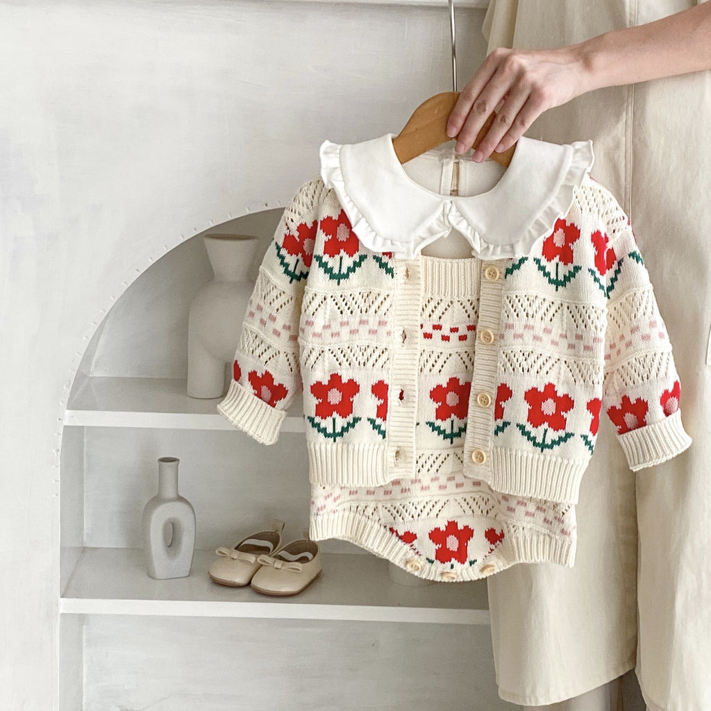 Autumn Clothing Infant Baby Girl Baby Sweaters Cardigan Clothes - RICALOUX
