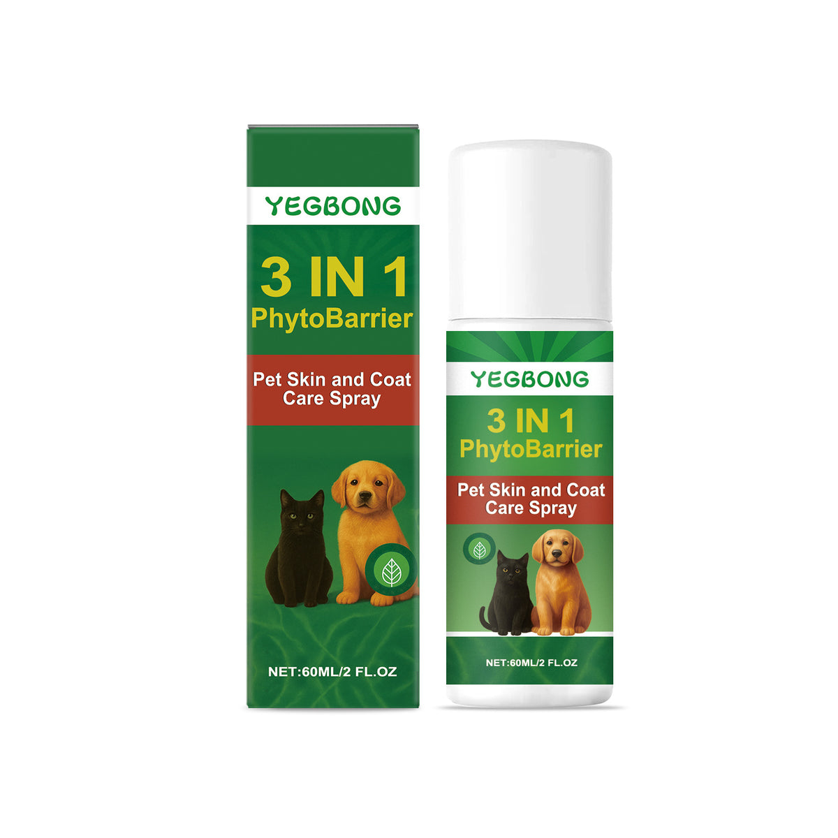 Pet Skin And Coat Care Spray by Ricaloux