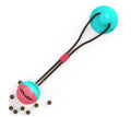 Dog Toys Silicon Suction Cup Tug Interactive Dog Ball Toy For Pet Chew Bite Tooth Cleaning Toothbrush Feeding Pet Supplies by Ricaloux