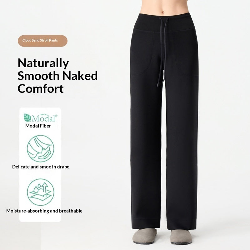Womens All-Match Straight-Leg Modal Pants – Premium 0 | RICALOUX