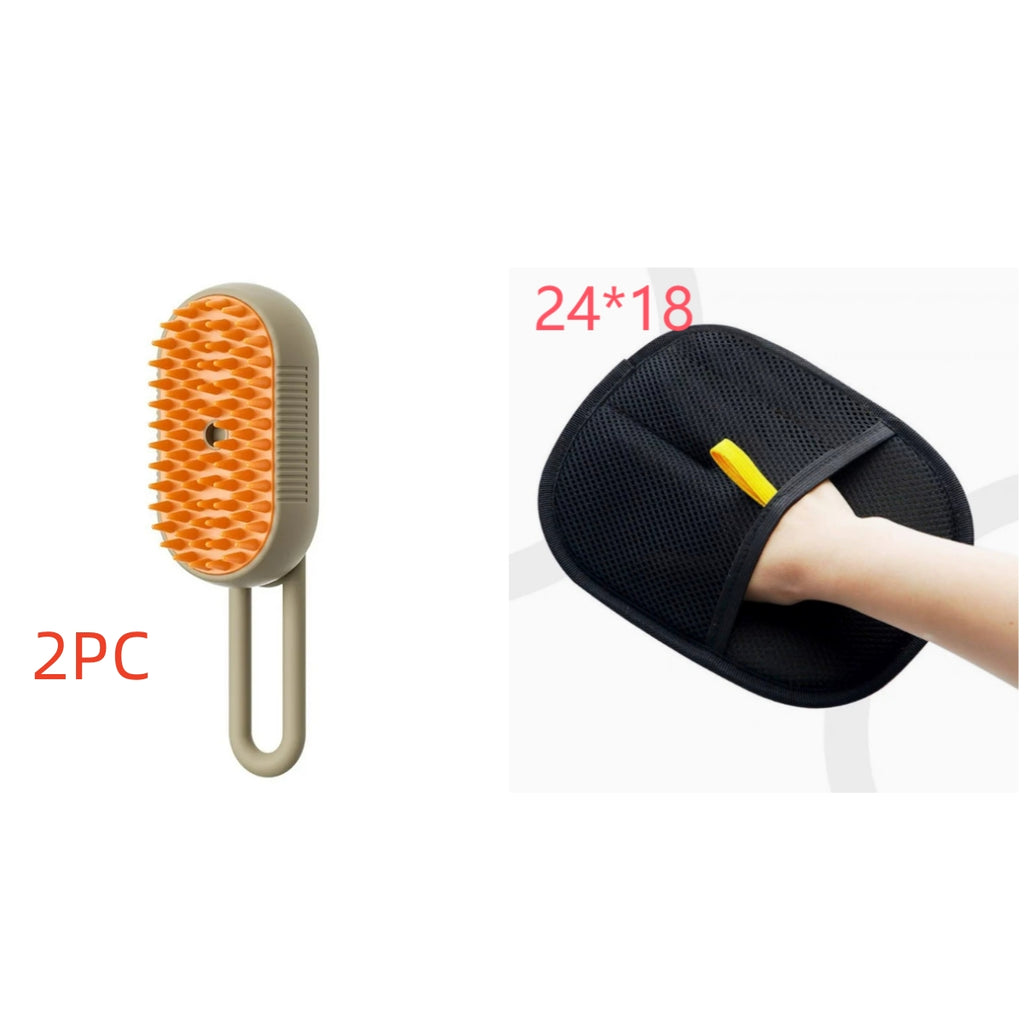 Cat Steam Brush Steamy Dog Brush 3 In 1 Electric Spray Cat Hair Brushes For Massage Pet Grooming Comb Hair Removal Combs Pet Products by Ricaloux