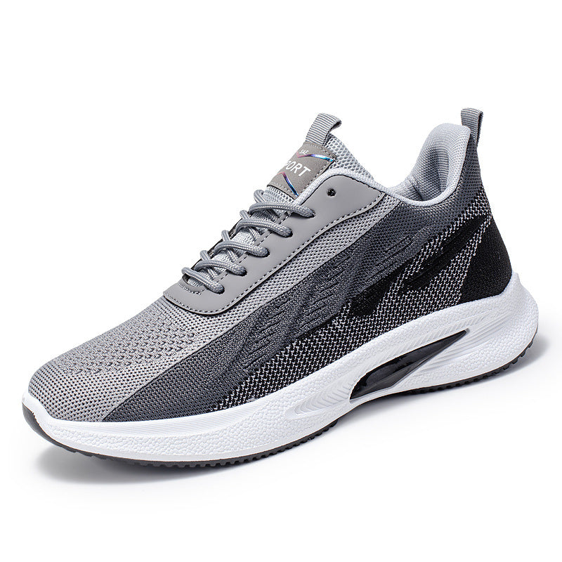 Color-blocked Mesh Sneakers Men Breathable Comfortable Casual Fashion Lace Up Wear-resistant Walking Running Sports Shoes – Premium 4 | RICALOUX