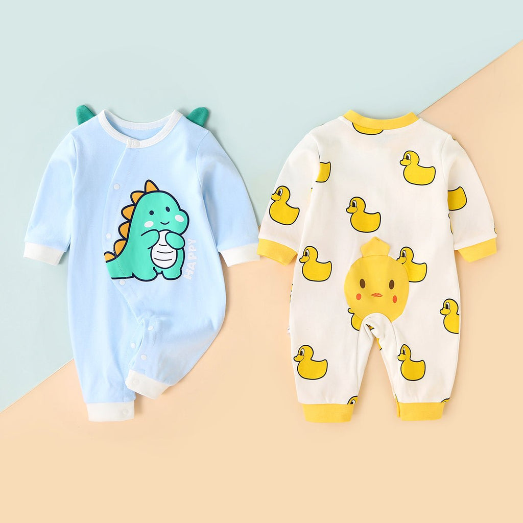 Long-sleeved Romper Girl Baby Clothes Autumn Suit - RICALOUX