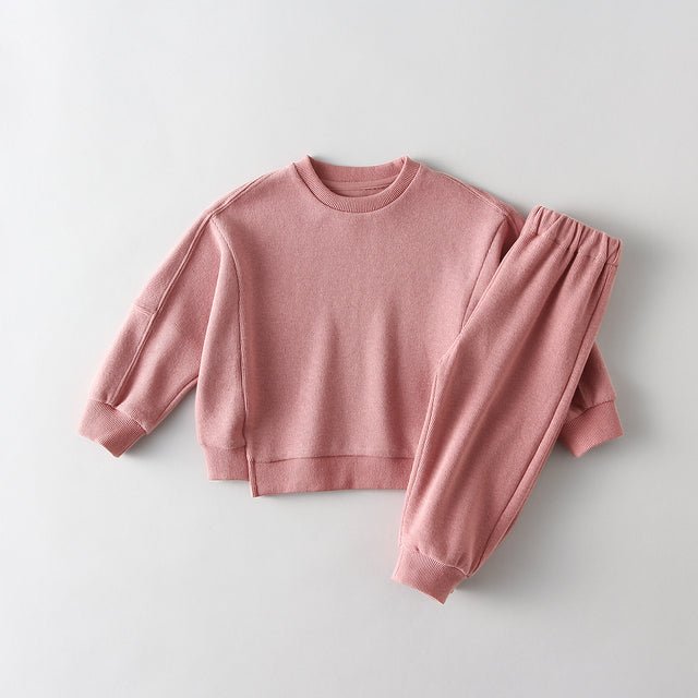 Children Clothes Kids Suit Warm Sweater Girl Fleece Hoodies - RICALOUX