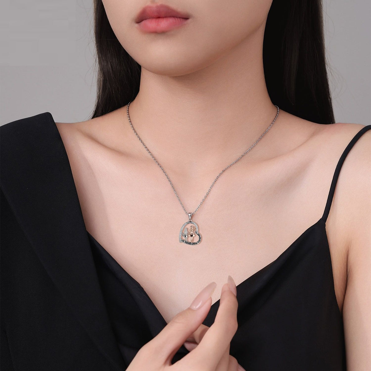 Jewelry Love Sister Ladybro Necklace For Women by Ricaloux