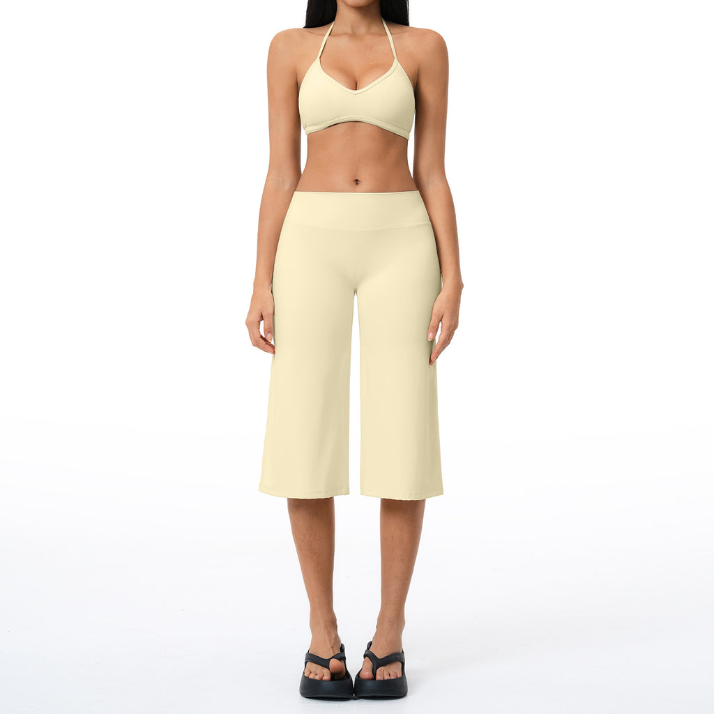 Brushed Yoga Womens High-End Sports Set by Ricaloux