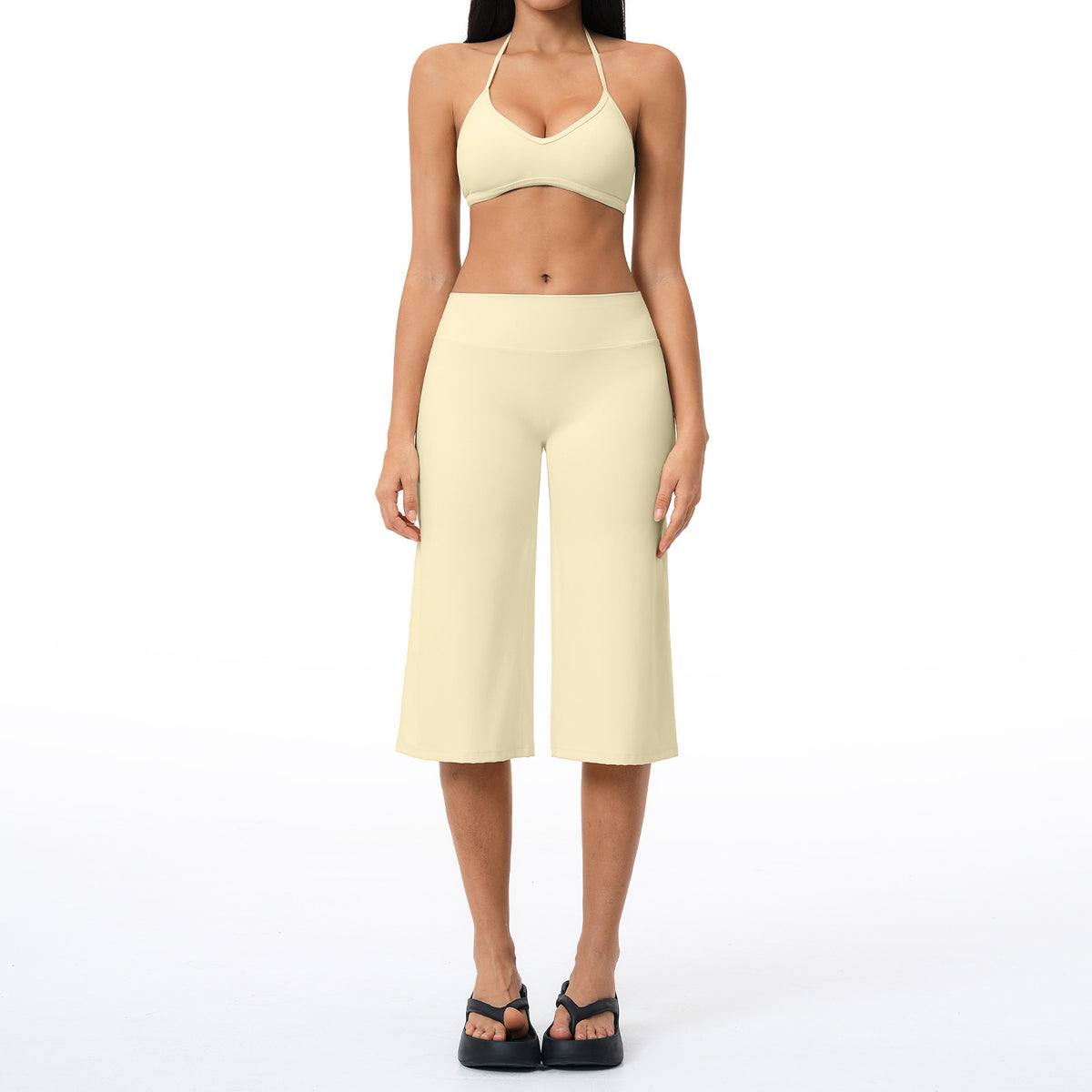 Brushed Yoga Womens High-End Sports Set by Ricaloux