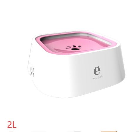 1.5L Cat Dog Water Bowl Carried Floating Bowl Anti-Overflow Slow Water Feeder Dispenser Pet Fountain ABS&PP Dog Supplies - RICALOUX
