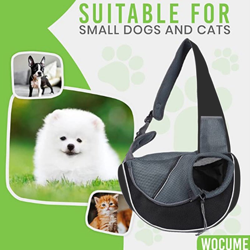 Carrying Pets Bag Women Outdoor Portable Crossbody Bag For Dogs Cats Pet Products - RICALOUX