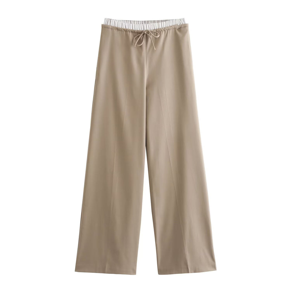 Two Sleeveless Tank Tops Sophisticated Casual Trousers by Ricaloux