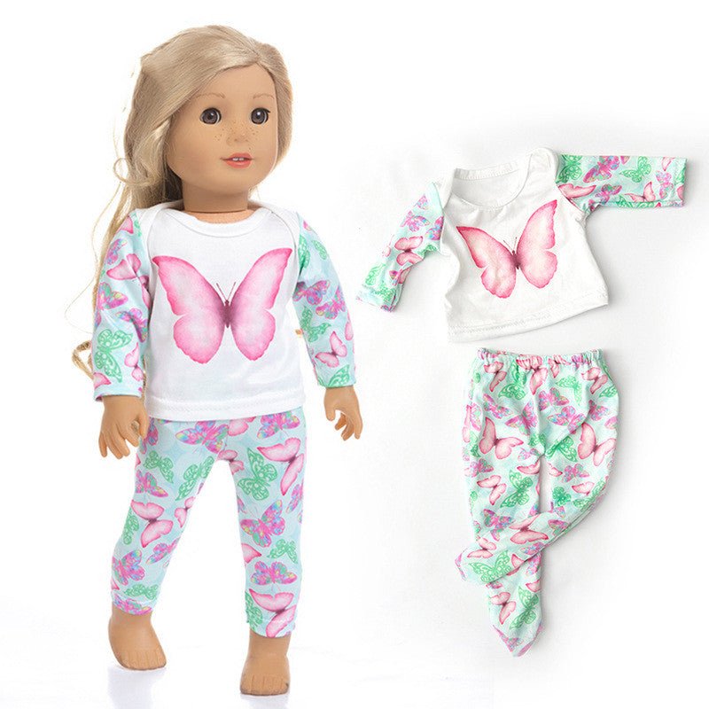 Doll Pajama Set American Girl Shaf Doll Clothes - RICALOUX