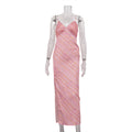 Side-slit Back-revealing Bodycon Maxi Skirt by Ricaloux